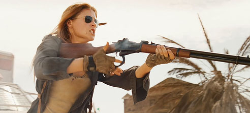 Ali Larter mit Bleispritze