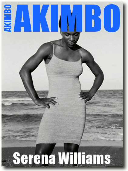 Serena Williams legt Bilderbuch Akimbo hin