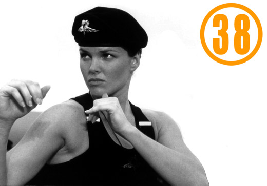 Dina Meyer, vom akimbo Magazin f&auml;lschlicherweise als Rechtsausleger dargestellt