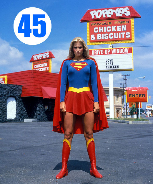 Helen Slater feiert die .45