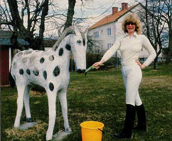 Inger Nilsson - durfte im Alter von 20 noch im Akimbo posen, weil ihre Darstellung der Pippi Langstrumpf auf alle Zeiten unvergessen bleibt