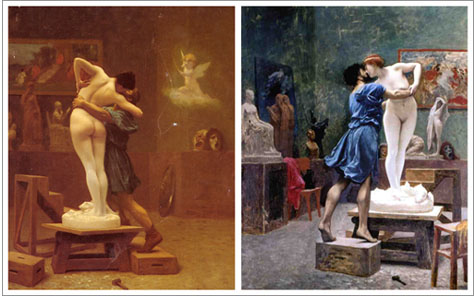 Jean Leon Gerome - Pygmalion and Galeta