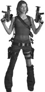 Milla Jovovich tritt m&auml;chtig Zombie&auml;rsche