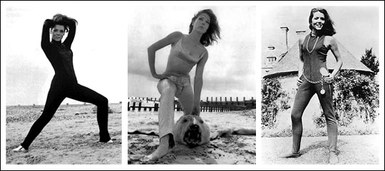 Diana Rigg - Sixties-Akimbo als Emma Peel