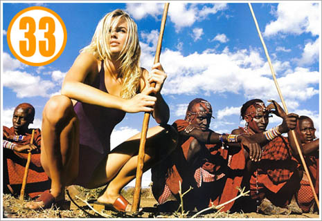 Rebecca Romijn wird 33