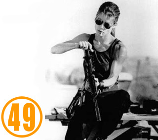 Linda Hamilton als Sarah Akimbo Connor