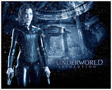Kate Beckinsale als Selene in Underworld: Evolution