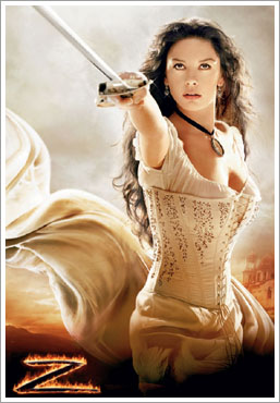 Catherine Zeta-Jones gibt sich zorrisch